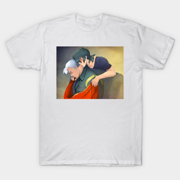 Sheith Neck Kiss 2 T-Shirt by Iwonn